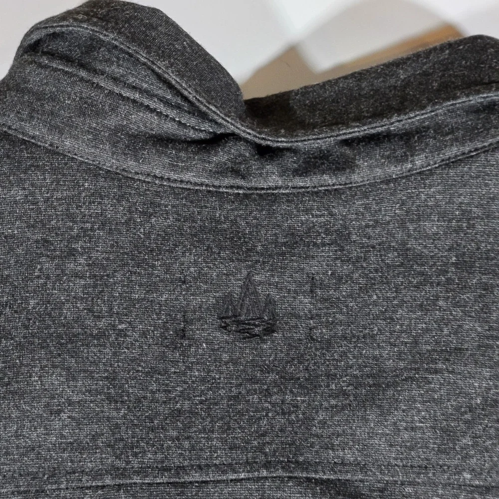 Civil‎ Society Bennett Knit Shirt Jacket, Color Dark Heather Gray, Size XLarge